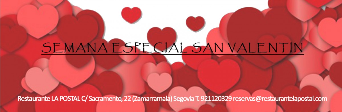 Semana especial San Valentín