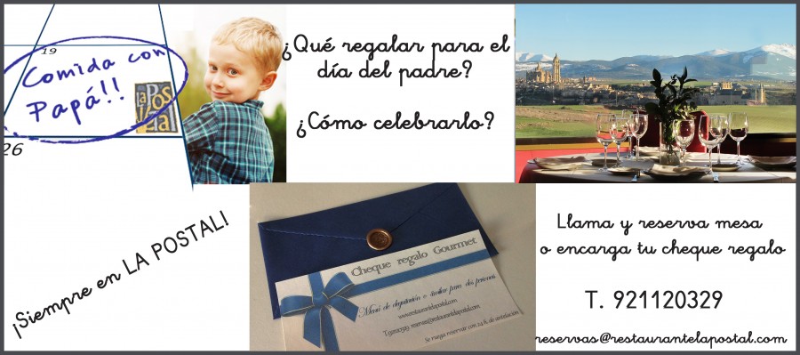 ¡Celebra con nosotros el día del Padre! ¿Qué mejor sitio para compartir este momento?